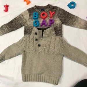 Baby Boys GAP sweaters